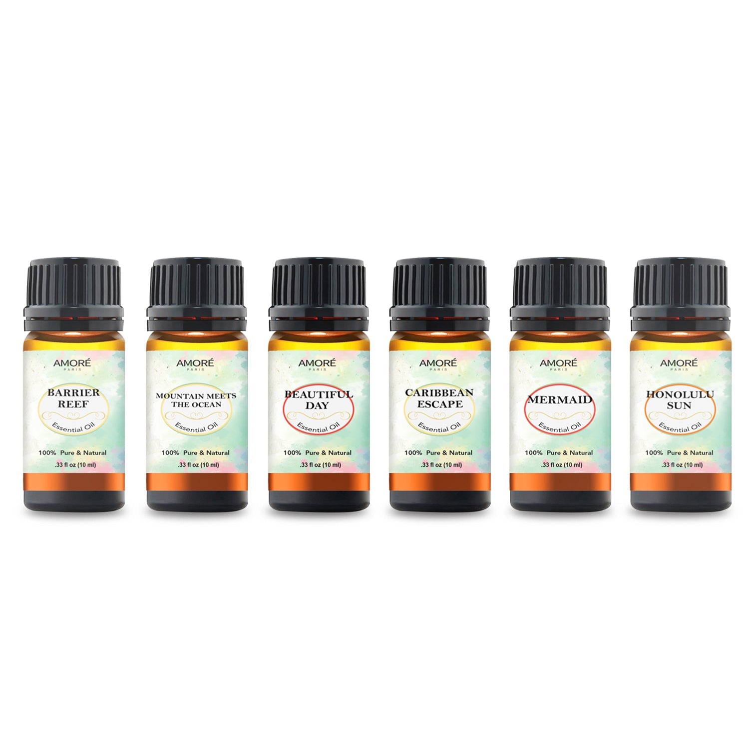 6-Piece: Island Gateway Pure Aromatherapy Essential Oil Set Free Shipping Exclusive