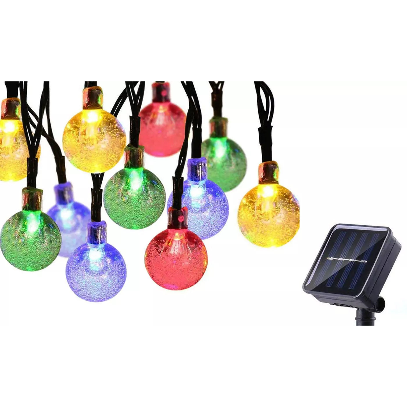 30 LED Solar String Ball Lights Outdoor Waterproof  Garden Decor Sale Cheap Online