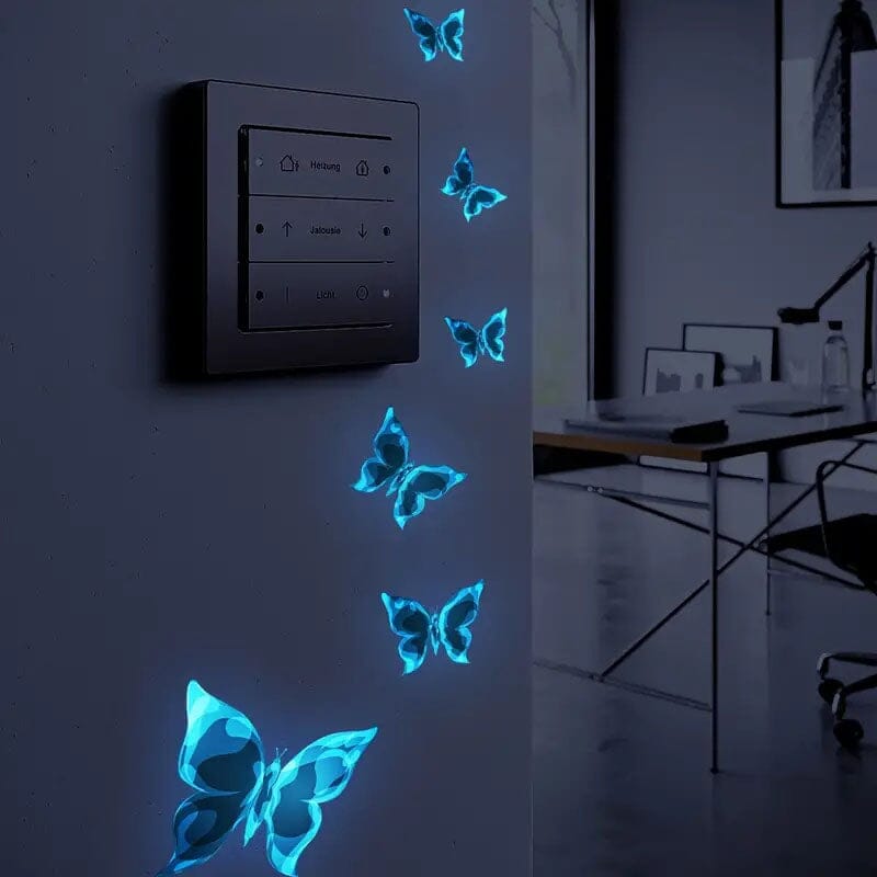 3-Pack: Glow In the Dark Butterfly Wall Stickers Free Shipping Inexpensive