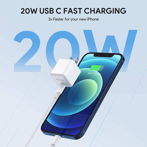 2-Pack: 20W iPhone Fast Charger Type C Wall Charging Adapter Free Shipping With Credit Card