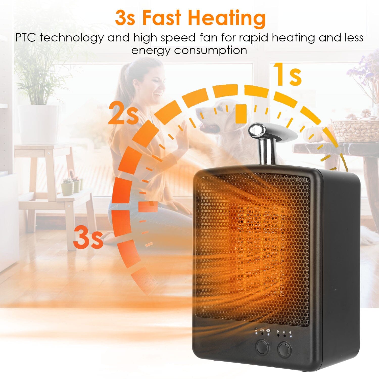 1000W Portable Electric Space Heater Big Sale Cheap Online