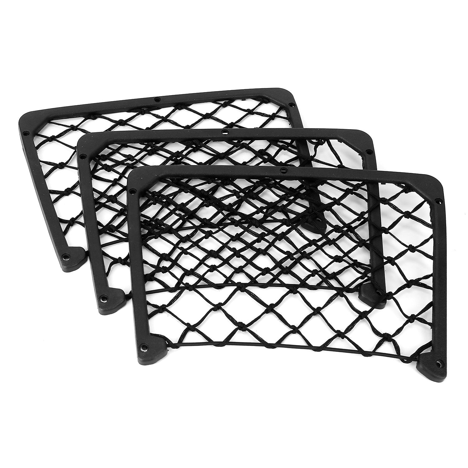 3-Pieces: Mesh Pocket Seat Side Organizer Cheap Sale View