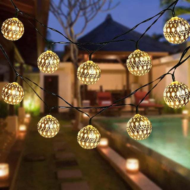 LED Outdoor Solar String Lights Cheap Sale Visit New