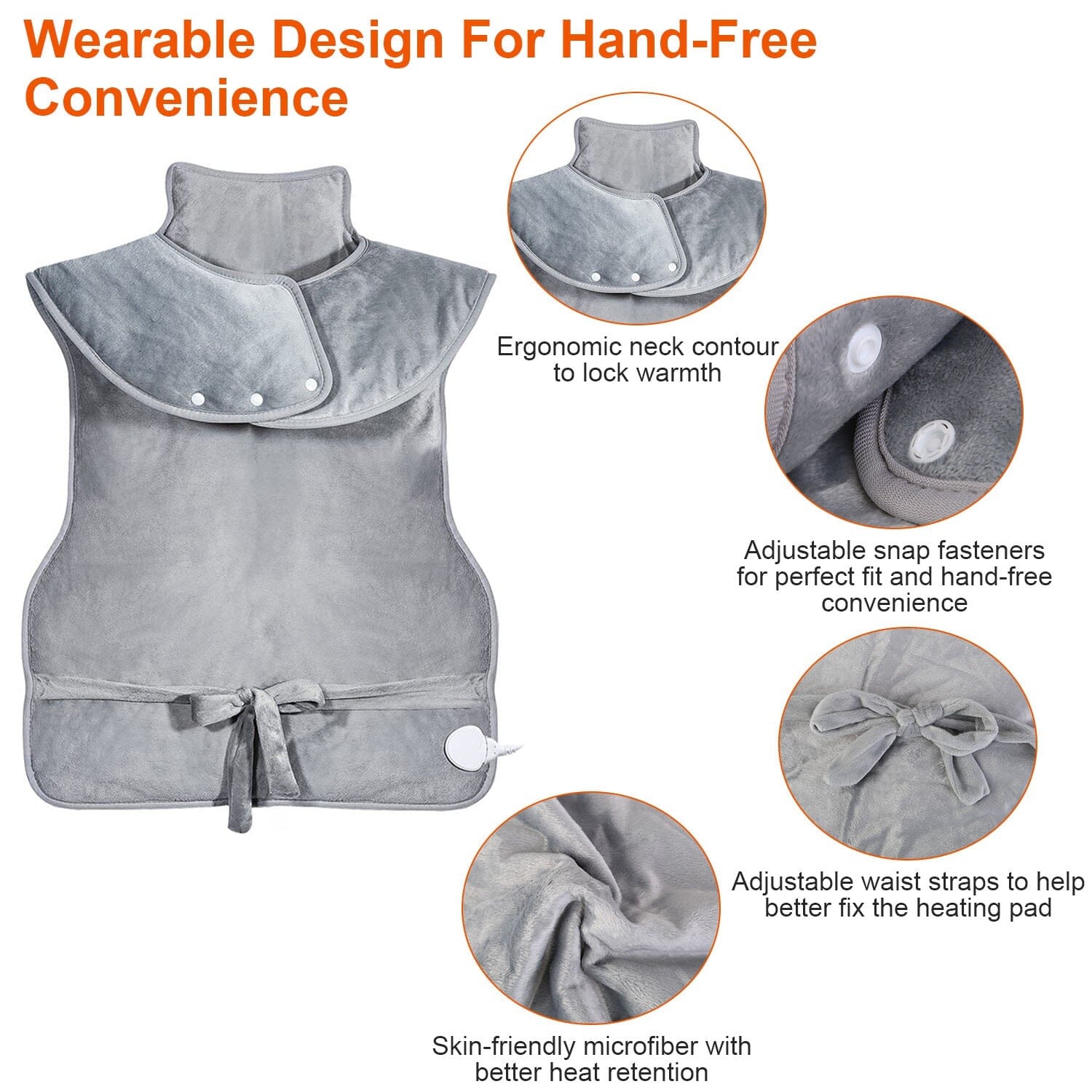 Electric Heating Wrap for Neck Shoulder Low Pice Fee Shipping Cheap Online