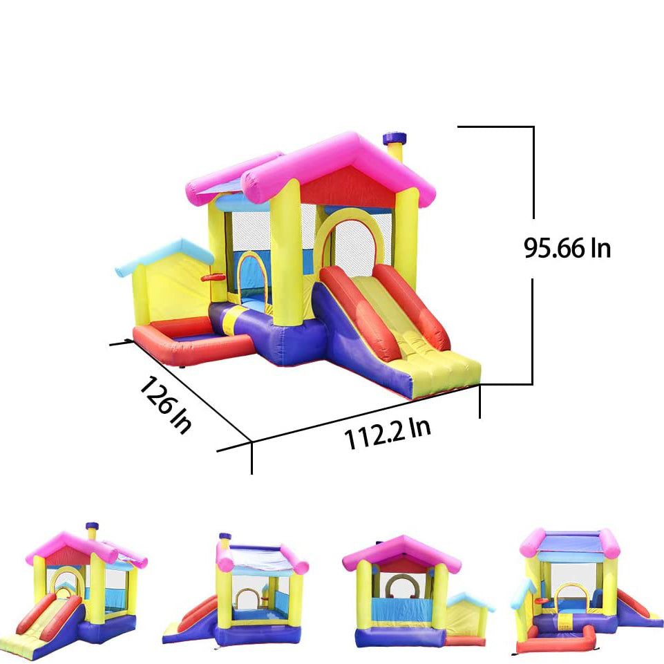 Bouncy Castle Bounce House Slides and Jumps Clearance Limited Edition