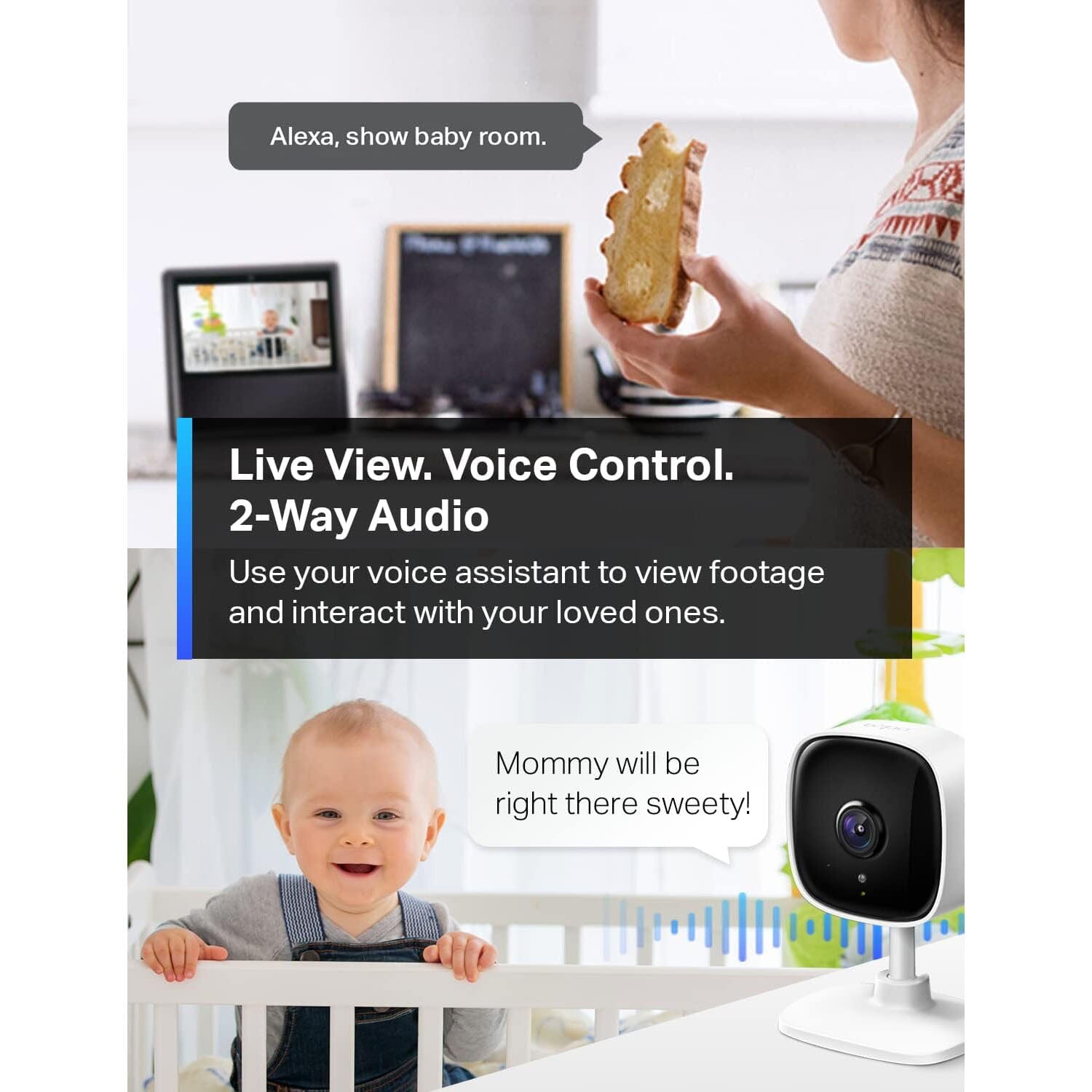 TP-Link Tapo 1080P Indoor Security Camera for Baby Monitor  (Refurbished) Release Dates Sale Online