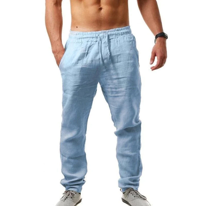 Men's Casual Breathable Straight Pants Clearance Classic