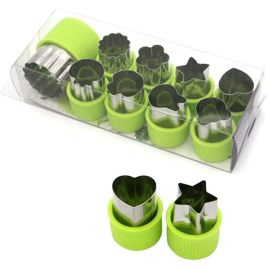 9-Pieces Set: LENK Vegetable Cutter Shapes Sale Original