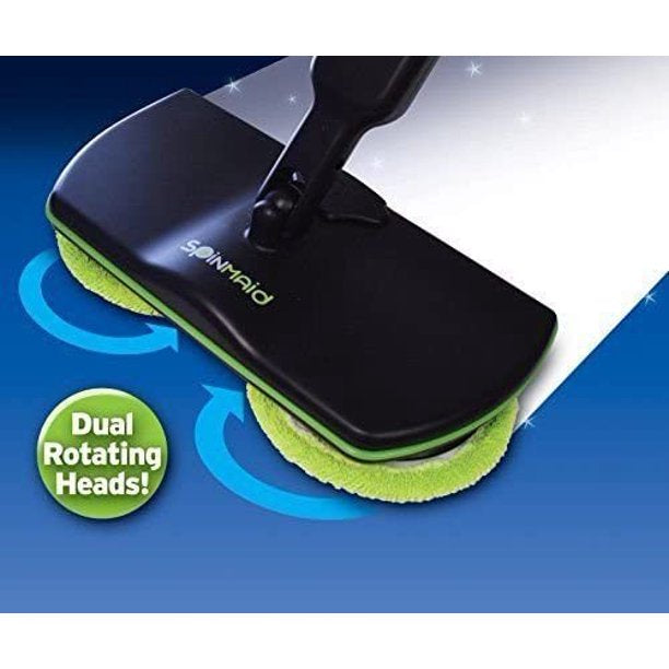 Spin Maid Rechargeable Cordless Powered Floor Cleaner Scrubber Polisher Mop Cheap Newest