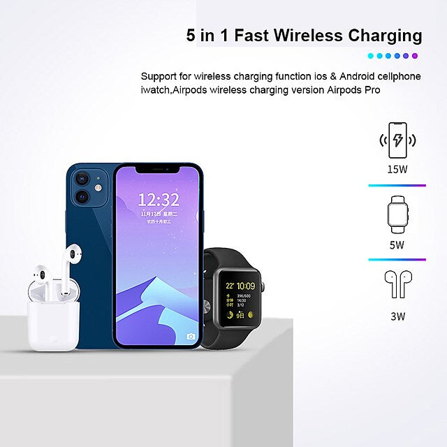 3-in-1 Magnetic Wireless Charger Pictures Online