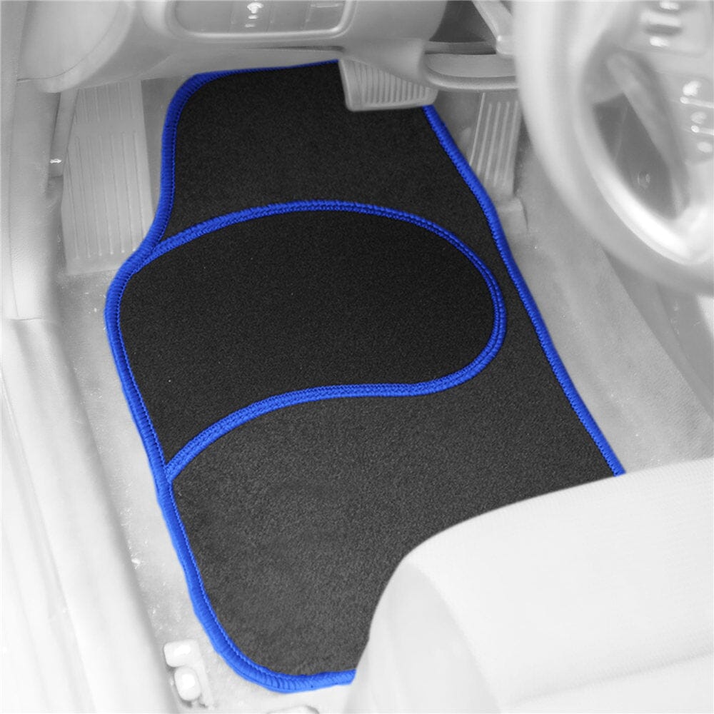 4-Piece: Mod Non-Slip Carpet Floor Mat Set Visit New Cheap Pice