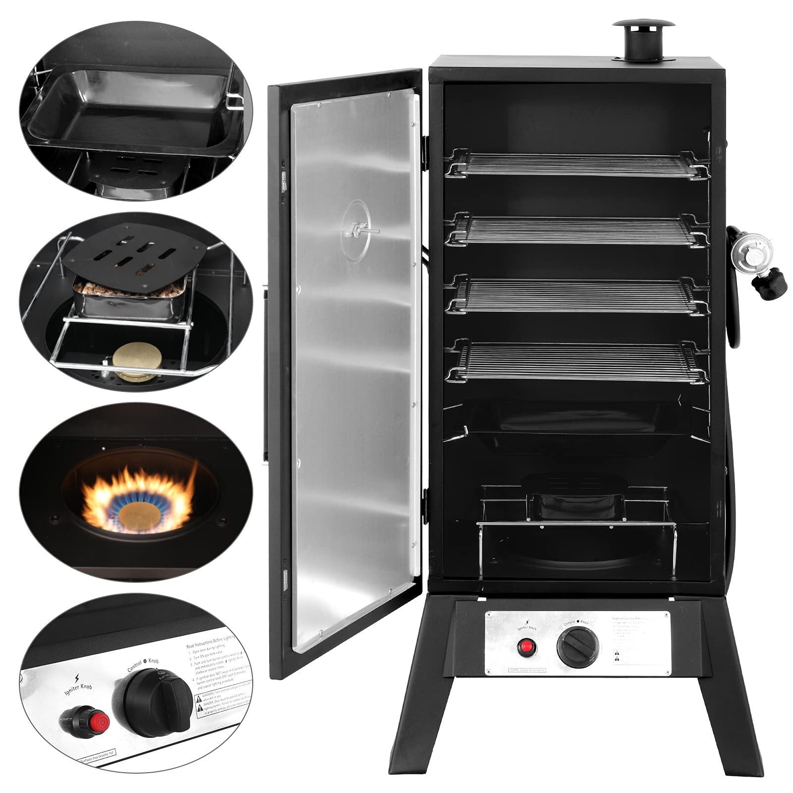 Homfa Vertical Electric Smoker and Grill Discount Wholesale