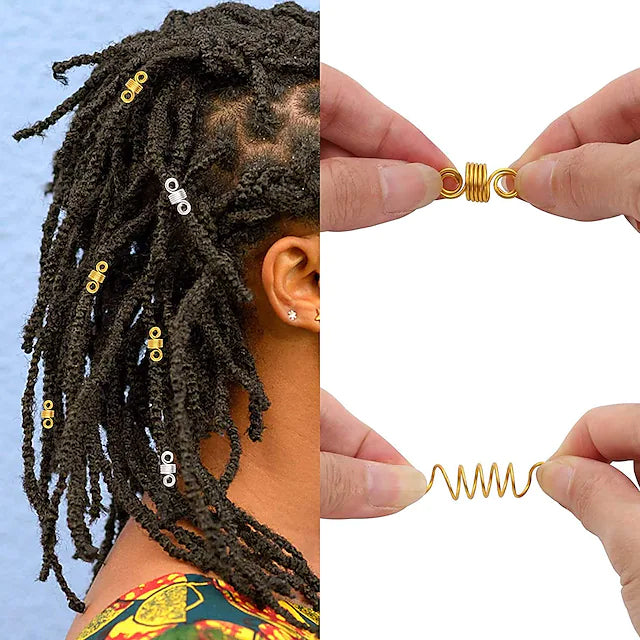 200-Pieces: Loc Hair Jewelry for Women Braids and Dreadlocks Visa Payment Cheap Pice