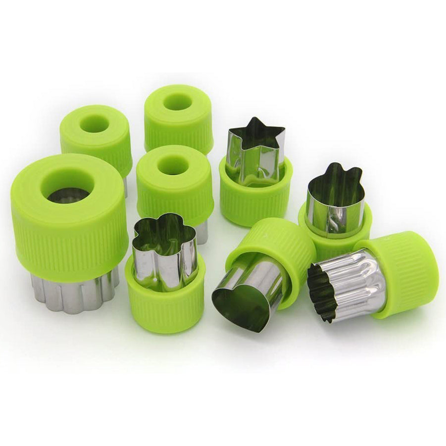 9-Pieces Set: LENK Vegetable Cutter Shapes Sale Original