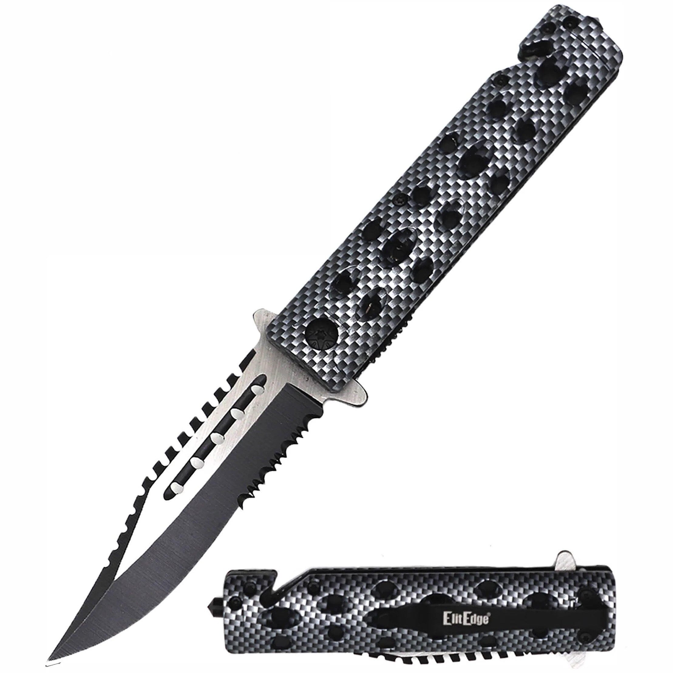 ABS Spring Assisted Rescue Knife Cheap Sale Exclusive