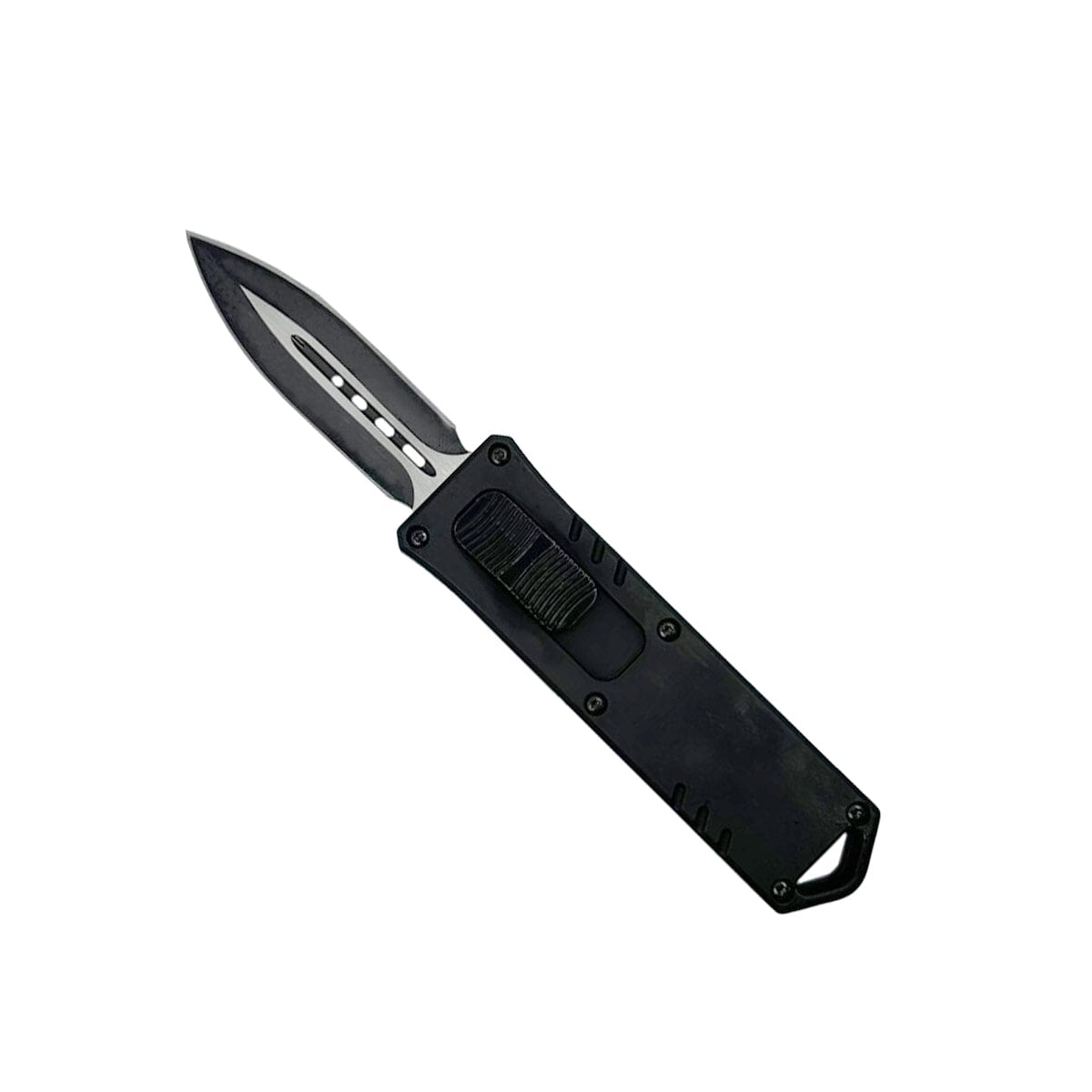 2-Pack: 4.5 Dagger Blade OTF Knife with Belt Clip Sale With Credit Card