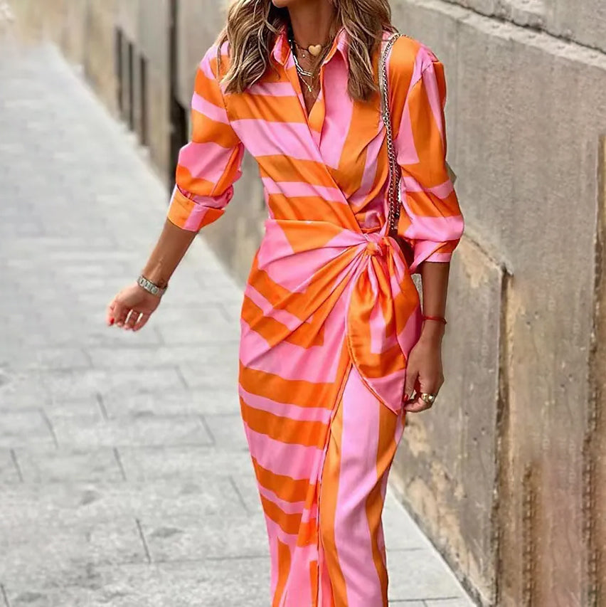 Women's Casual Boho Long Shirt Dress Clearance Hot Sale