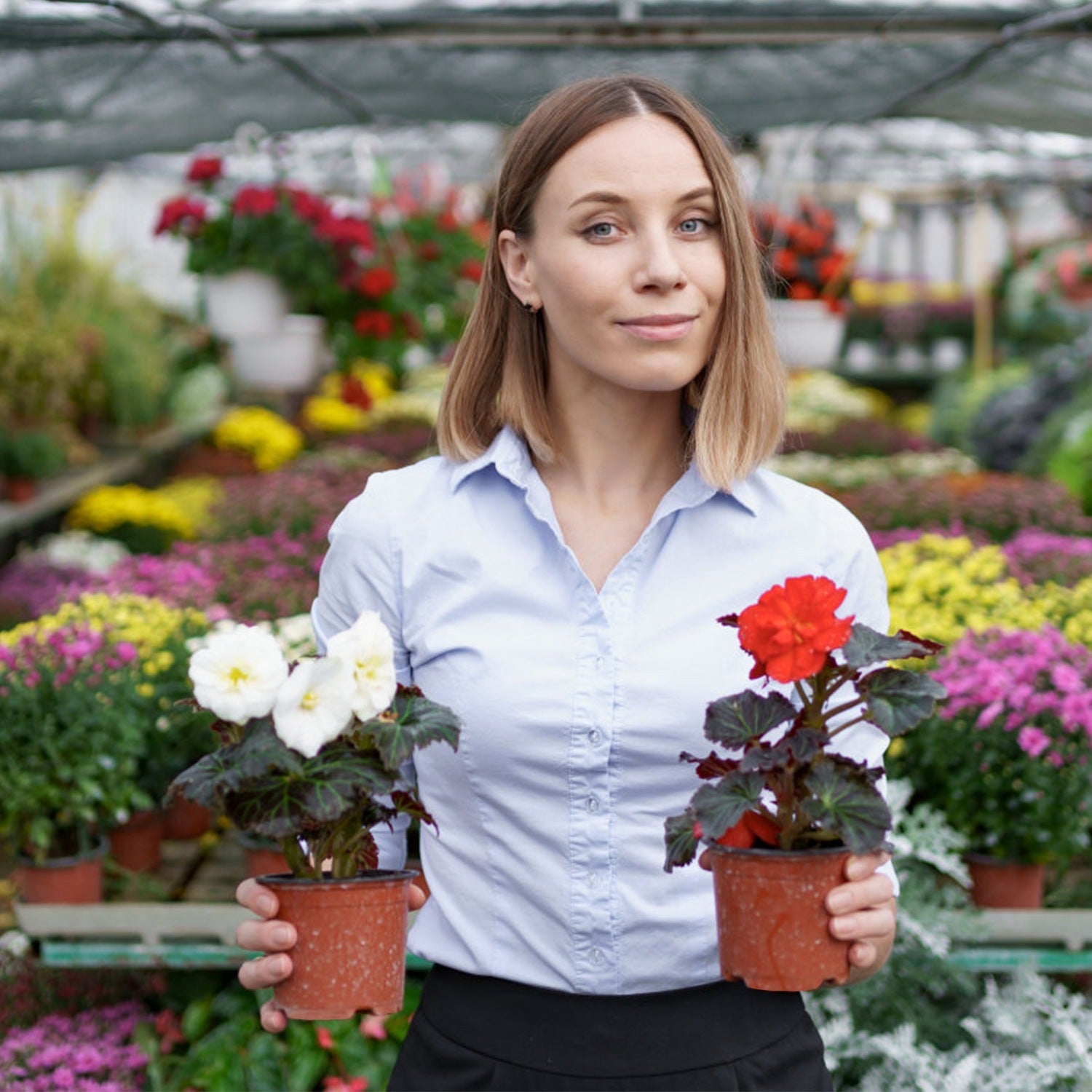 100-Piece: Plastic Plant Nursery Pots Finishline