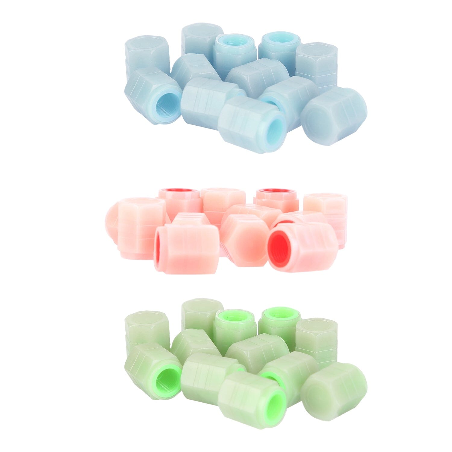 12-Piece: Luminous Car Tire Valve Stem Covers Outlet Pices