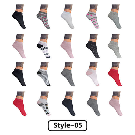 Women’s Breathable Stylish Colorful Fun No Show Low Cut Ankle Socks Top Quality Sale Online