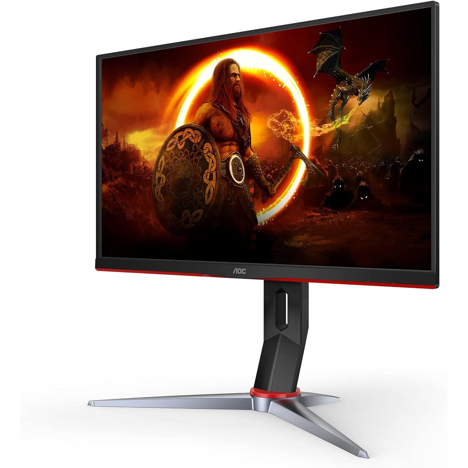 AOC 27G2 27 Frameless Gaming IPS Monitor, FHD 1080P, 1ms 144Hz, NVIDIA G-SYNC Compatible + Adaptive-Sync, Height Adjustable  (Refurbished) Free Shipping Cheap Real