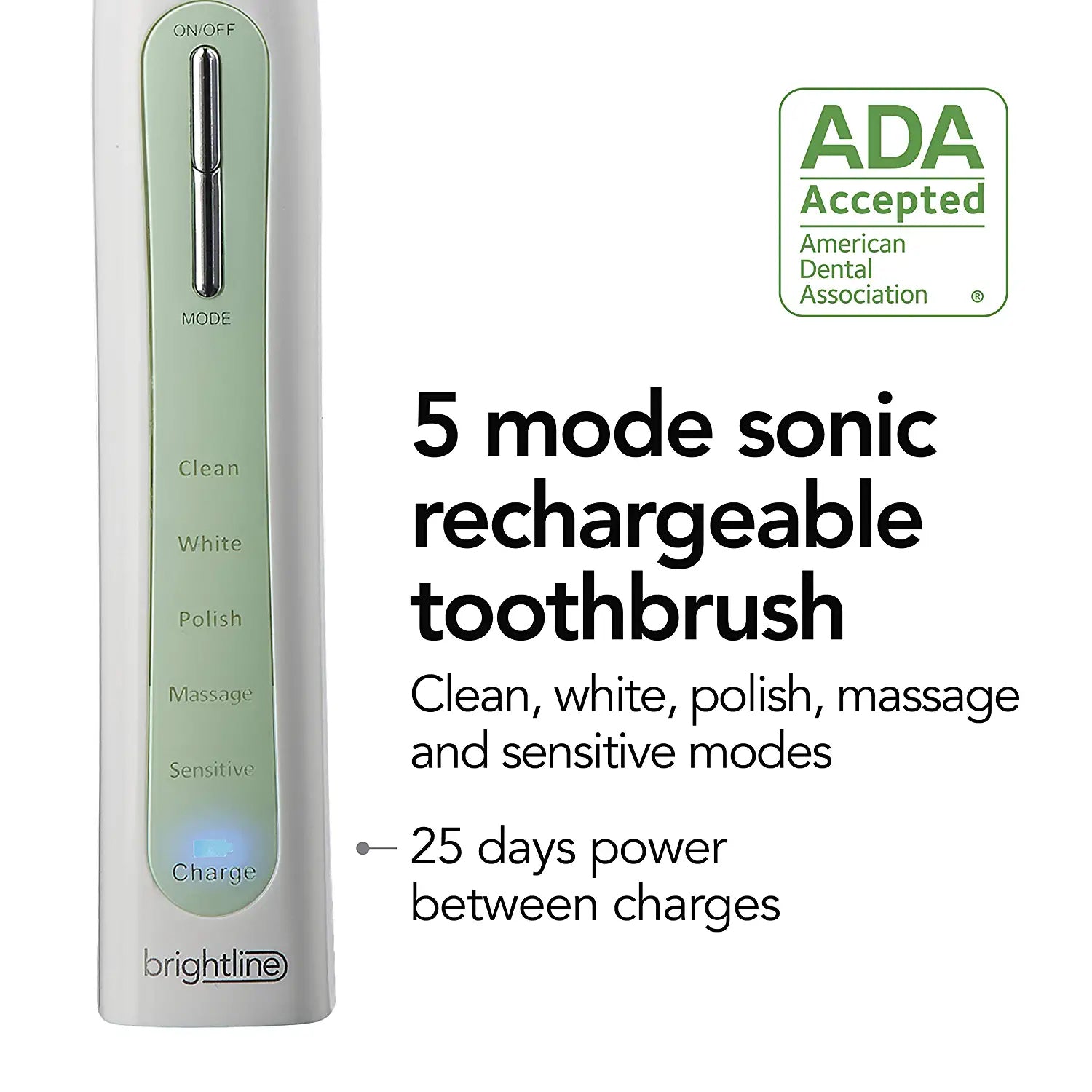 Brightline Rechargeable Sonic Electric Toothbrush Outlet Footlocker Finishline