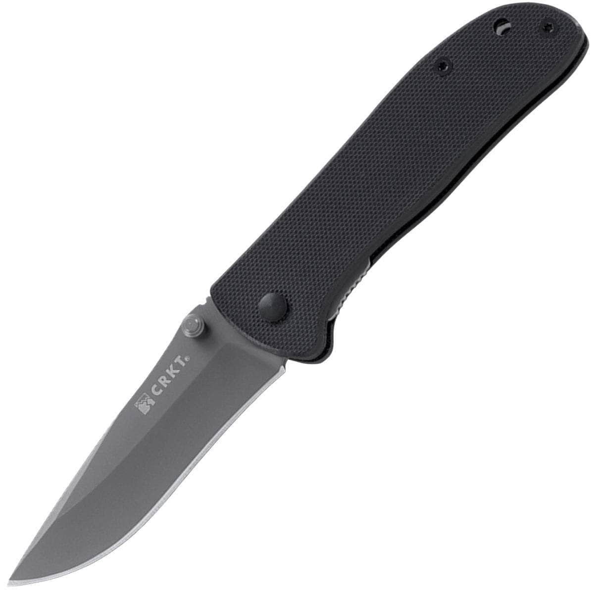 CRKT Drifter, 2.87 Plain Blade, Black G-10 Handles - 6450K Discount Free Shipping