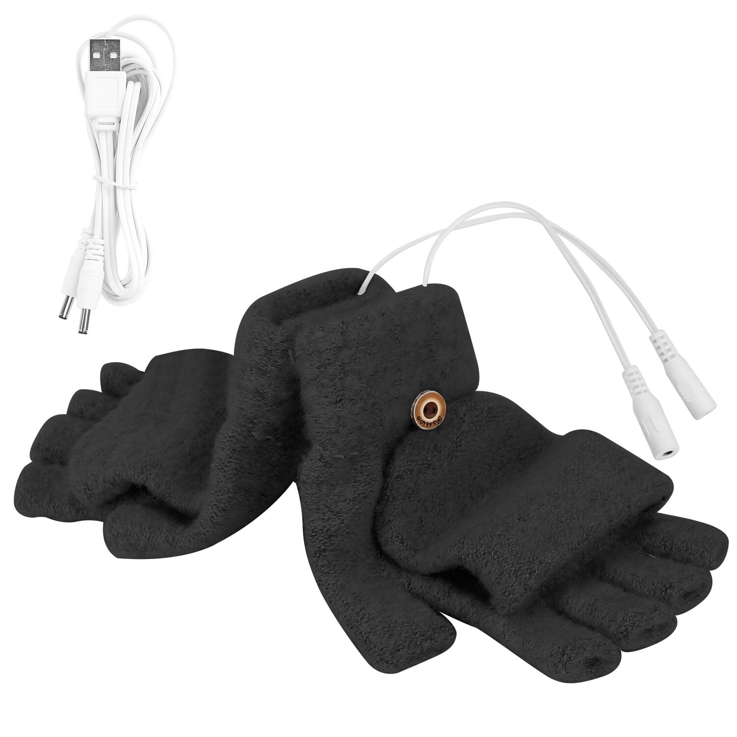 USB Wool Heated Gloves Mitten Cheap Best Seller