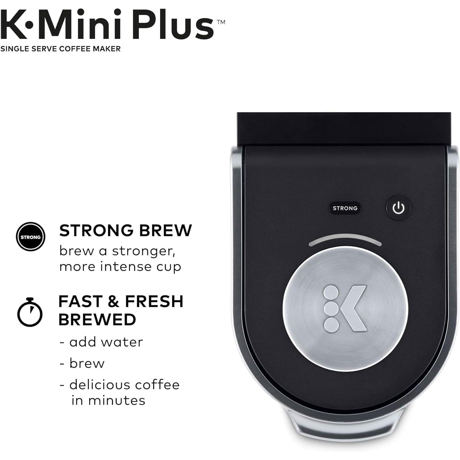 Keurig K-Mini Plus Single Serve K-Cup Pod Coffee Maker  (Refurbished) High Quality Buy Online