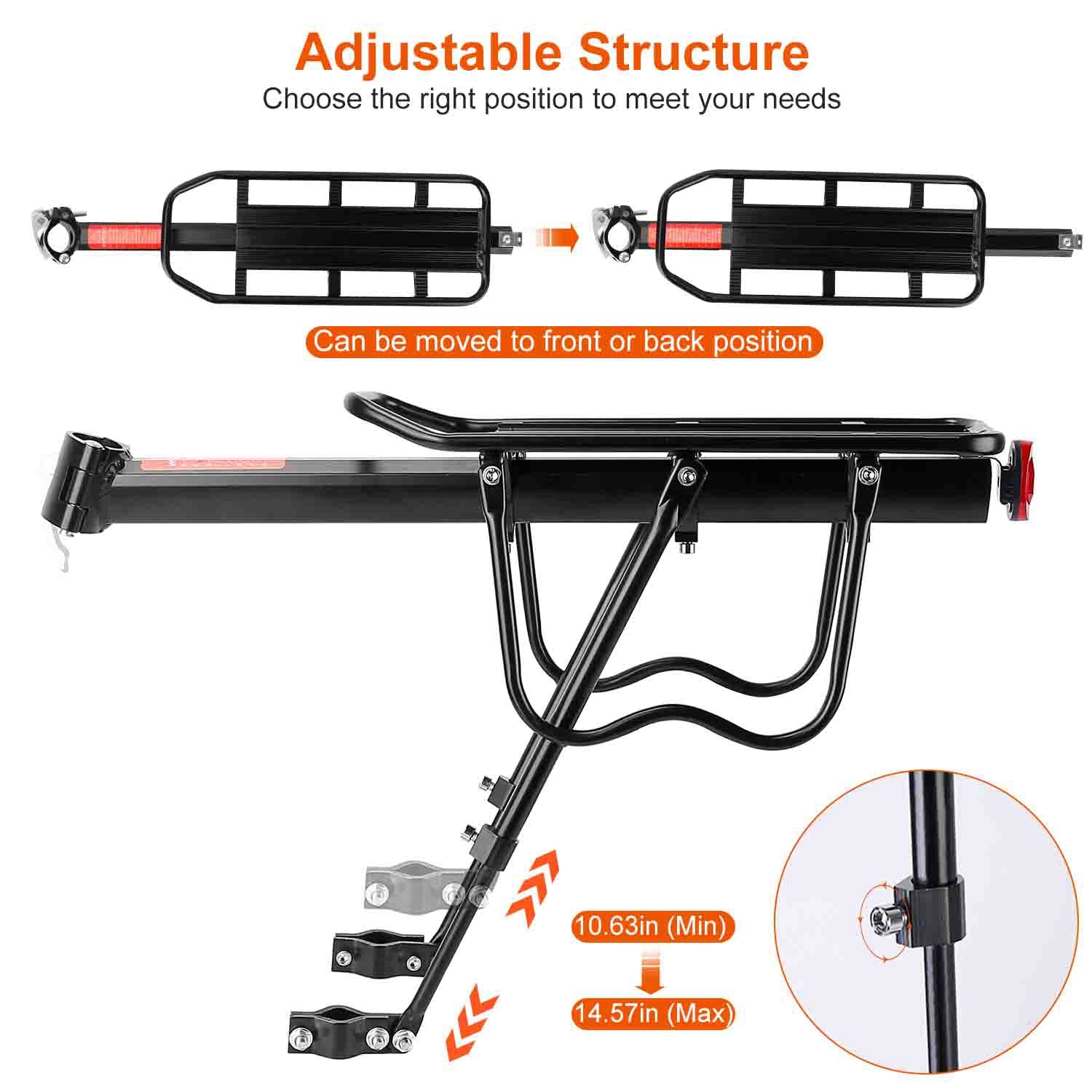 Adjustable Bike Cargo Rack Amazon Footaction