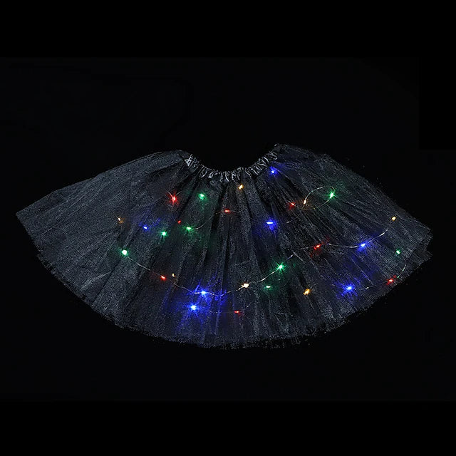 2-Piece: Girl's Skirt with LED Lights Outlet Genuine