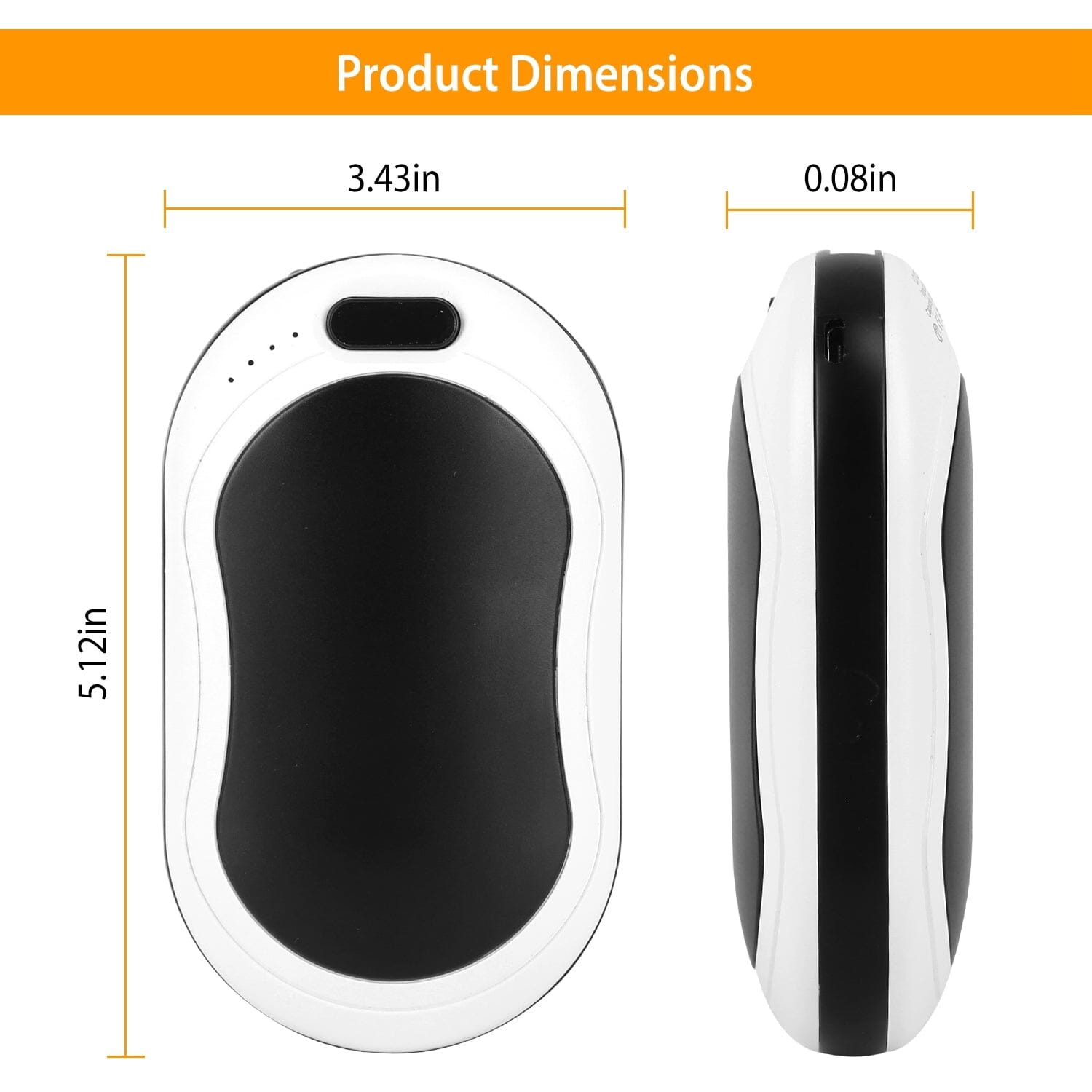 10000mAh Power Bank Rechargeable Pocket Warmer Double-Sided Heating Buy Cheap Affordable