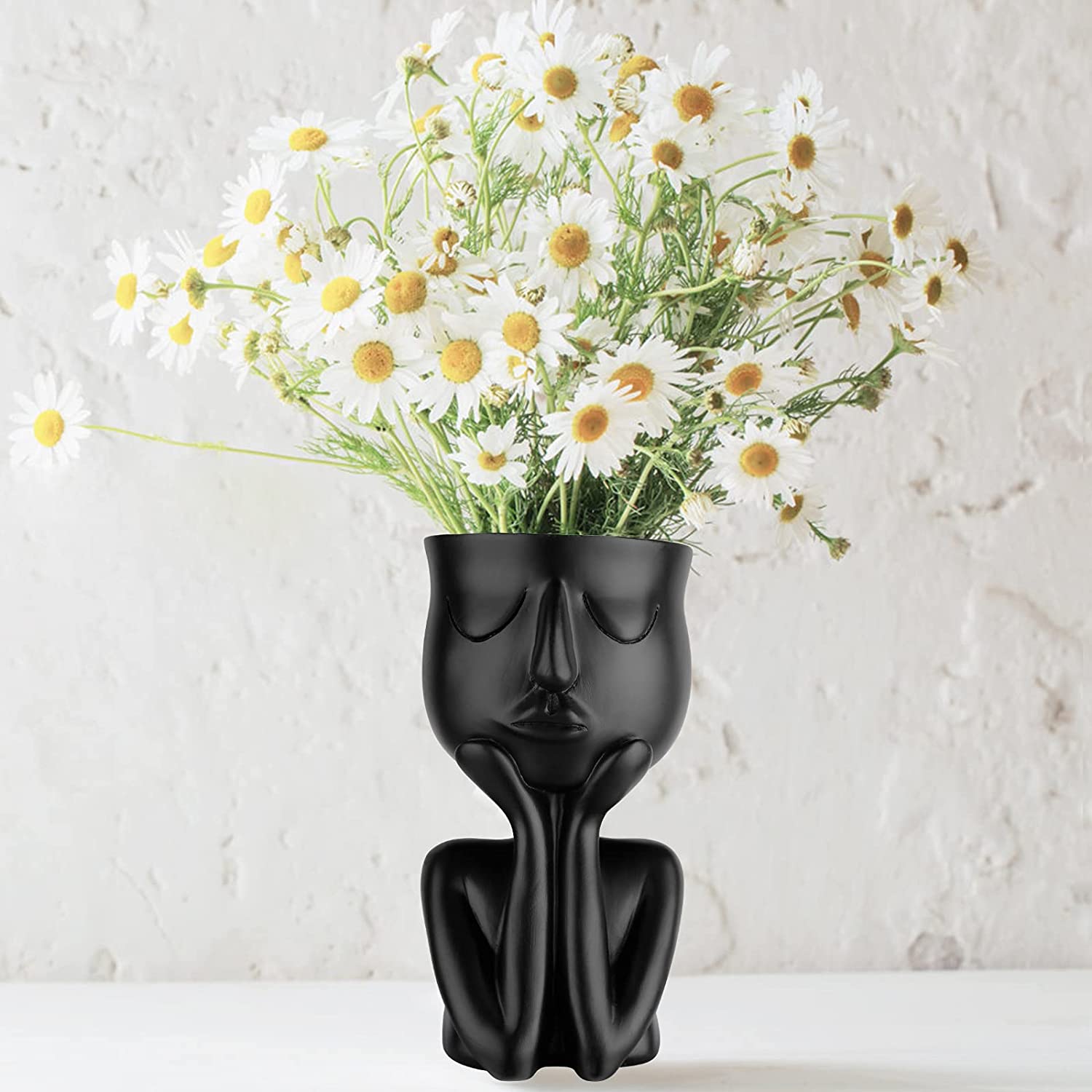 Face Flower Pot Head Planter Inexpensive Cheap Online