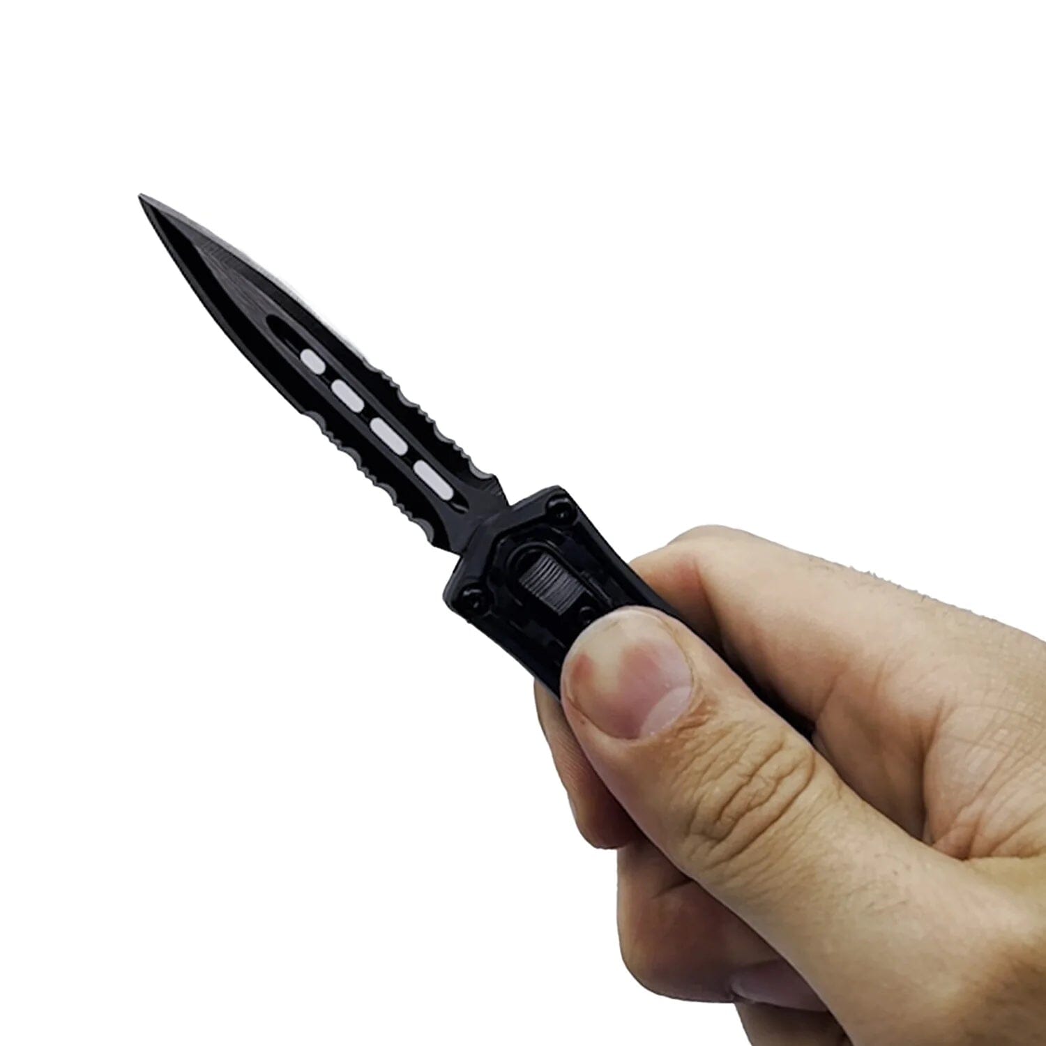 2-Pack: Automatic OTF Double Edge Knife Clearance Find Great