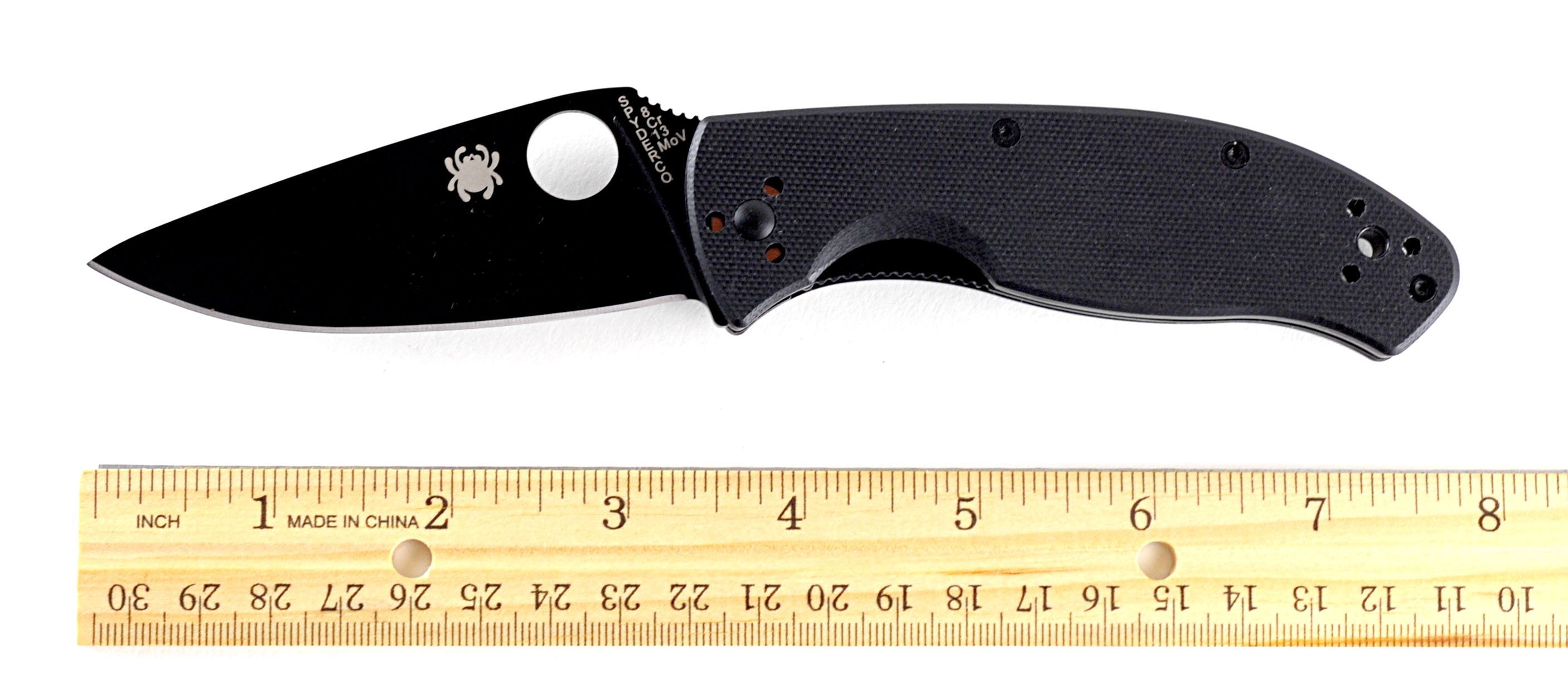 Spyderco Tenacious, 3.39 Black Blade, Black G10 Handle - C122GBBKP Sale 2025