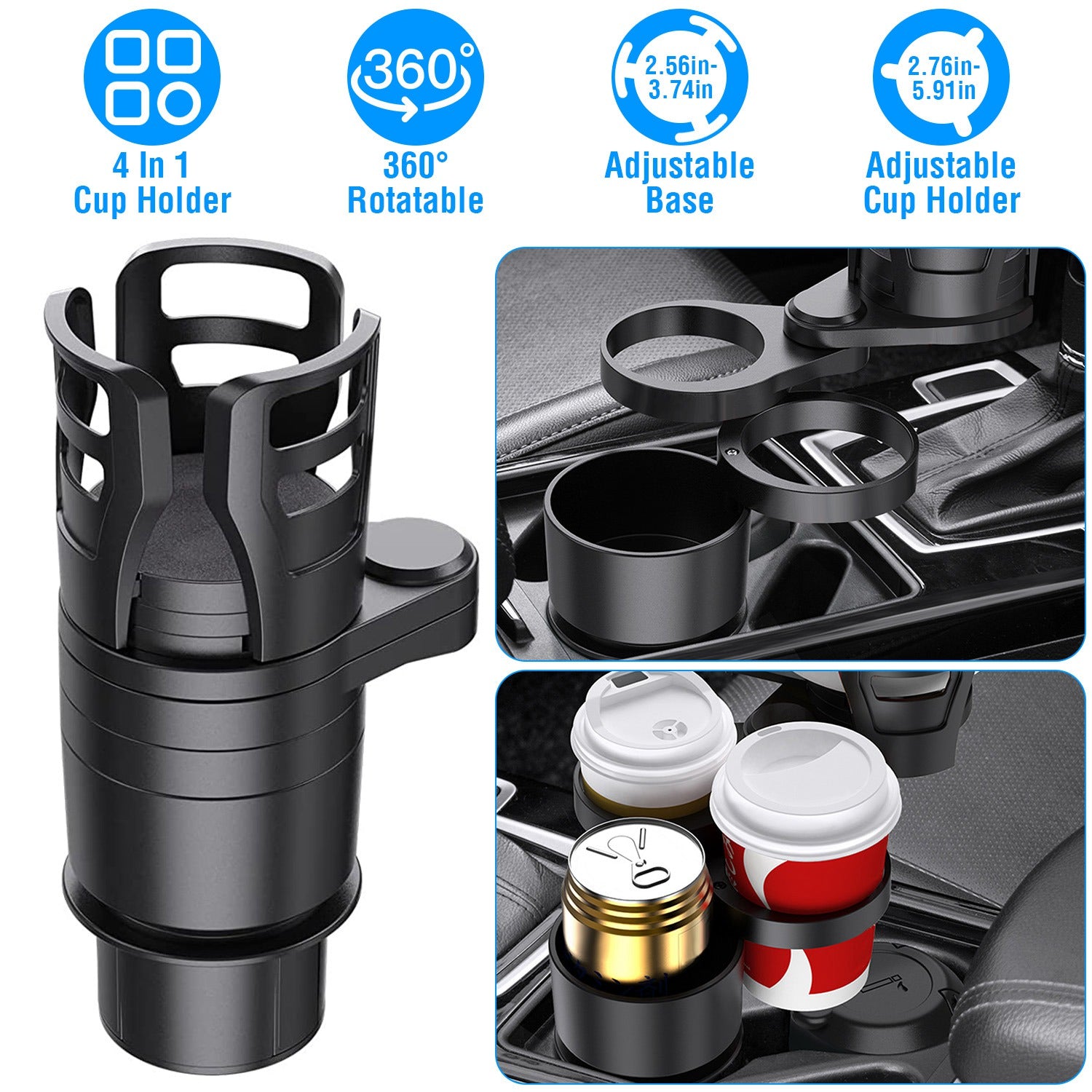 4-in-1 Car Cup Holder Order