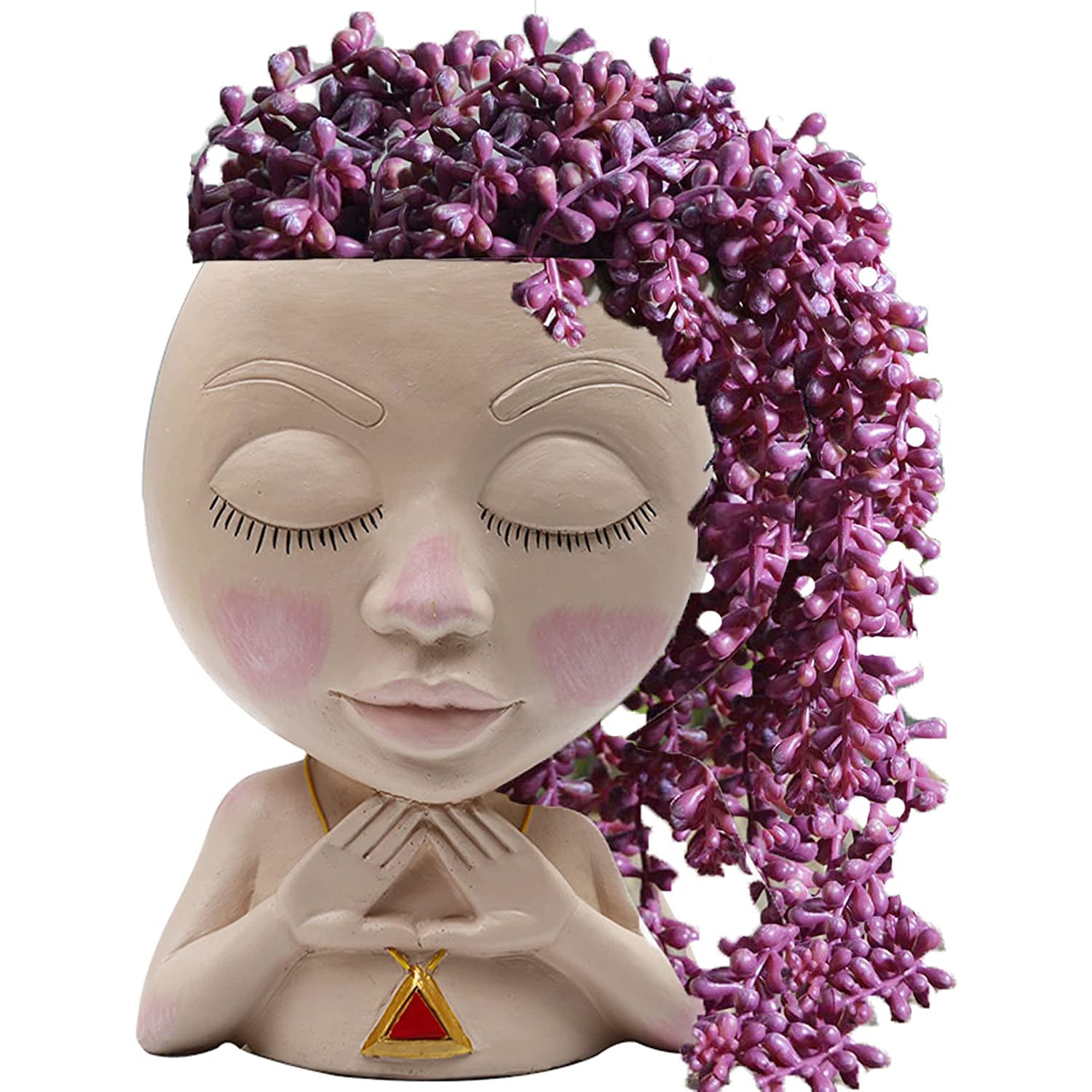 Face Flower Pot Head Vase for Indoor Plant Decoration Sale Tumblr