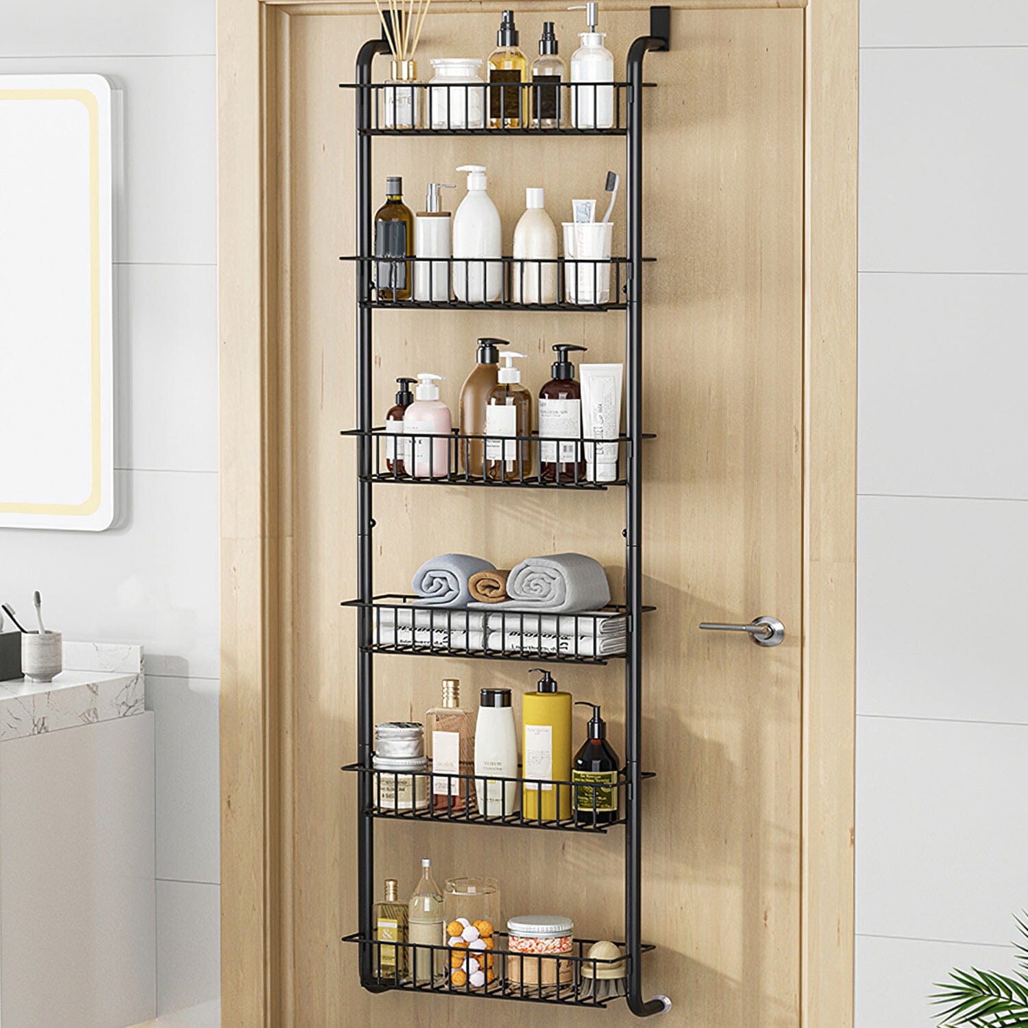 6-Tier Over Door Pantry Organizer Cheap Sale Cheap