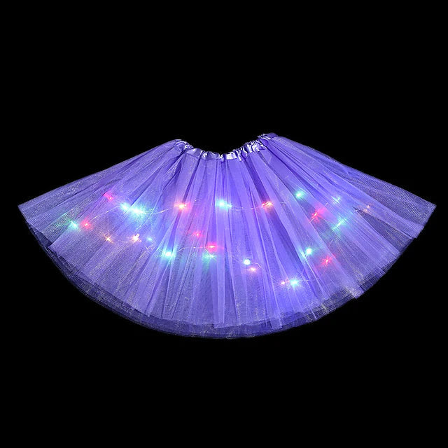 2-Piece: Girl's Skirt with LED Lights Outlet Genuine