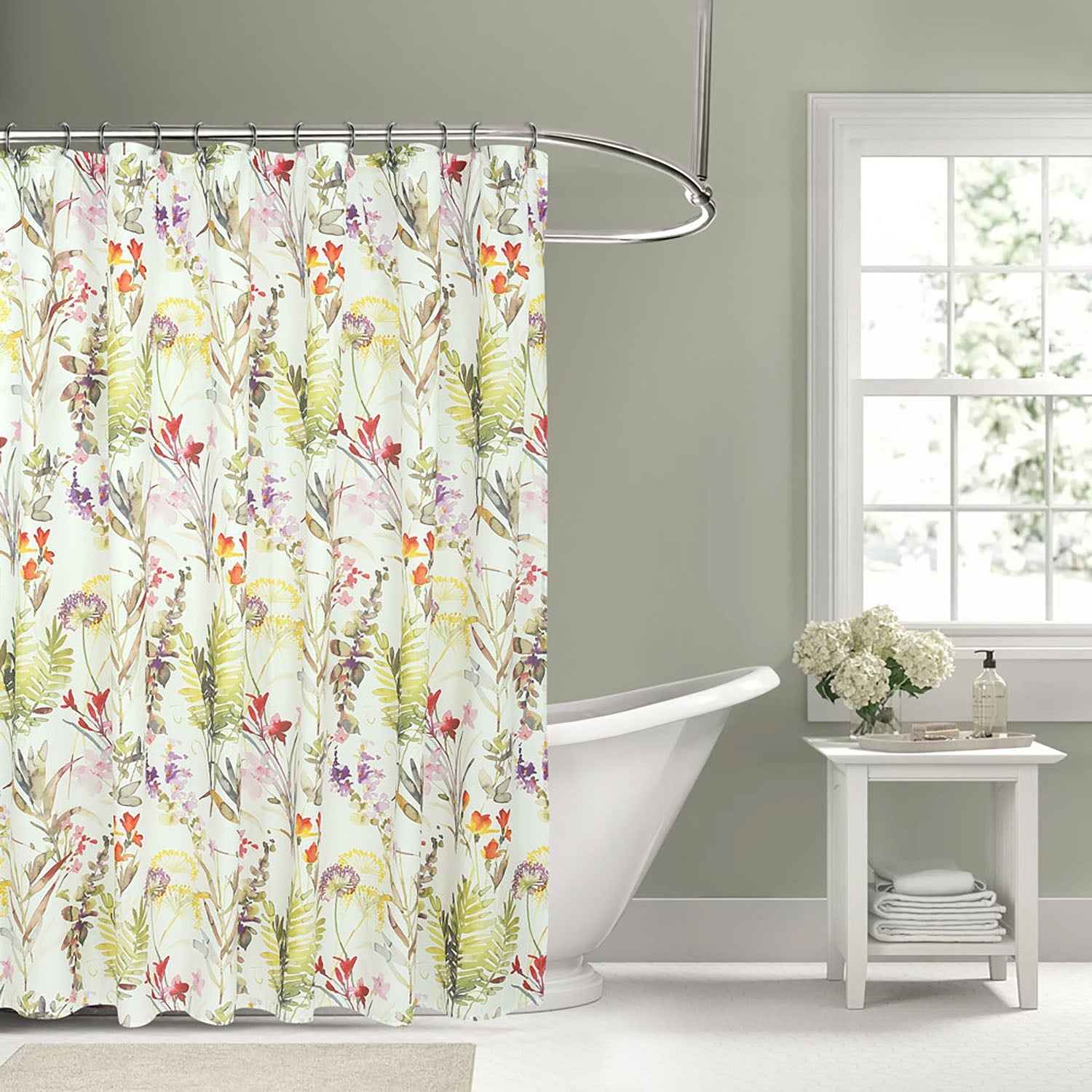 Sloane Street Arboretum Shower Curtain Cheap For Nice