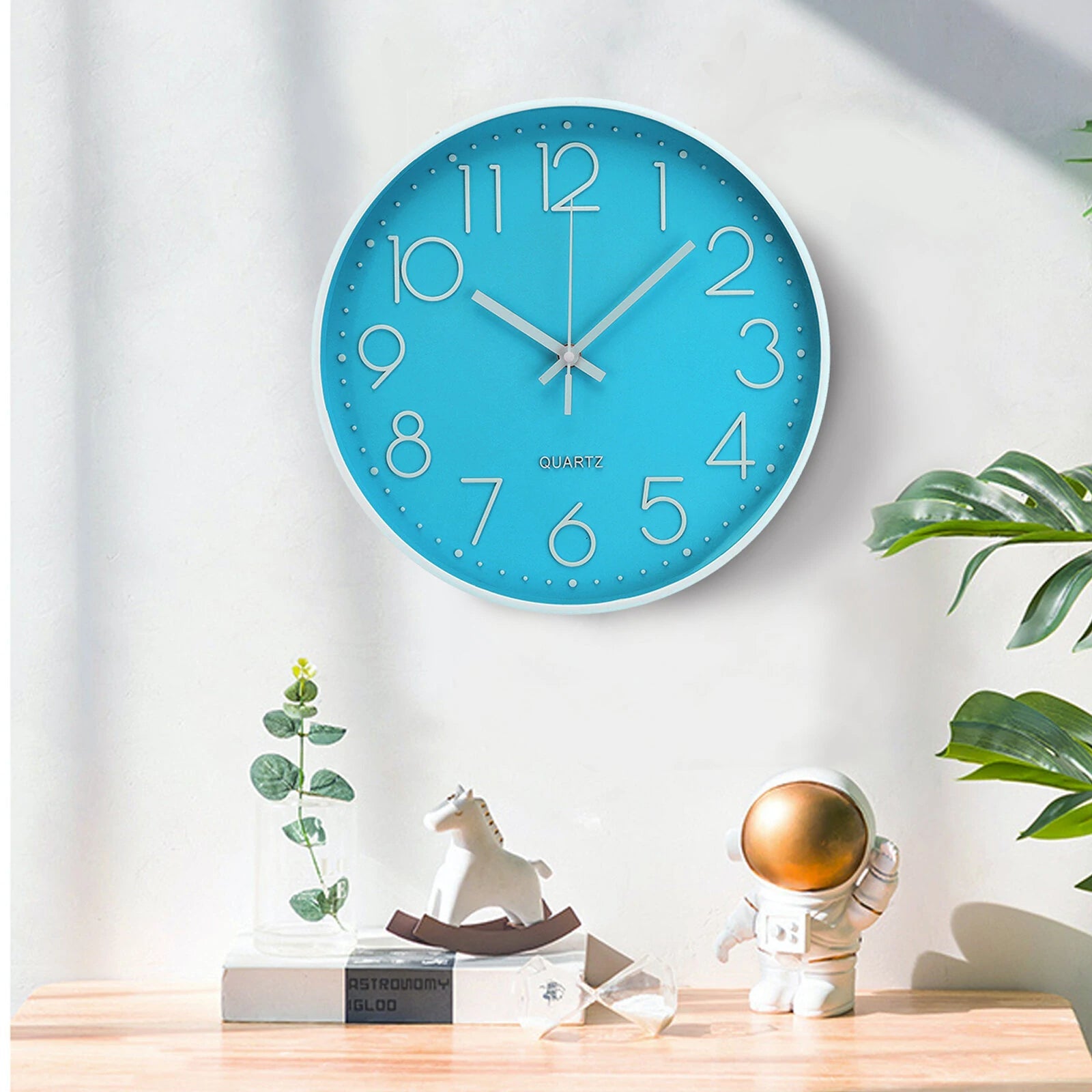 Silent Quartz Decorative Battery Powered Wall Clock Browse