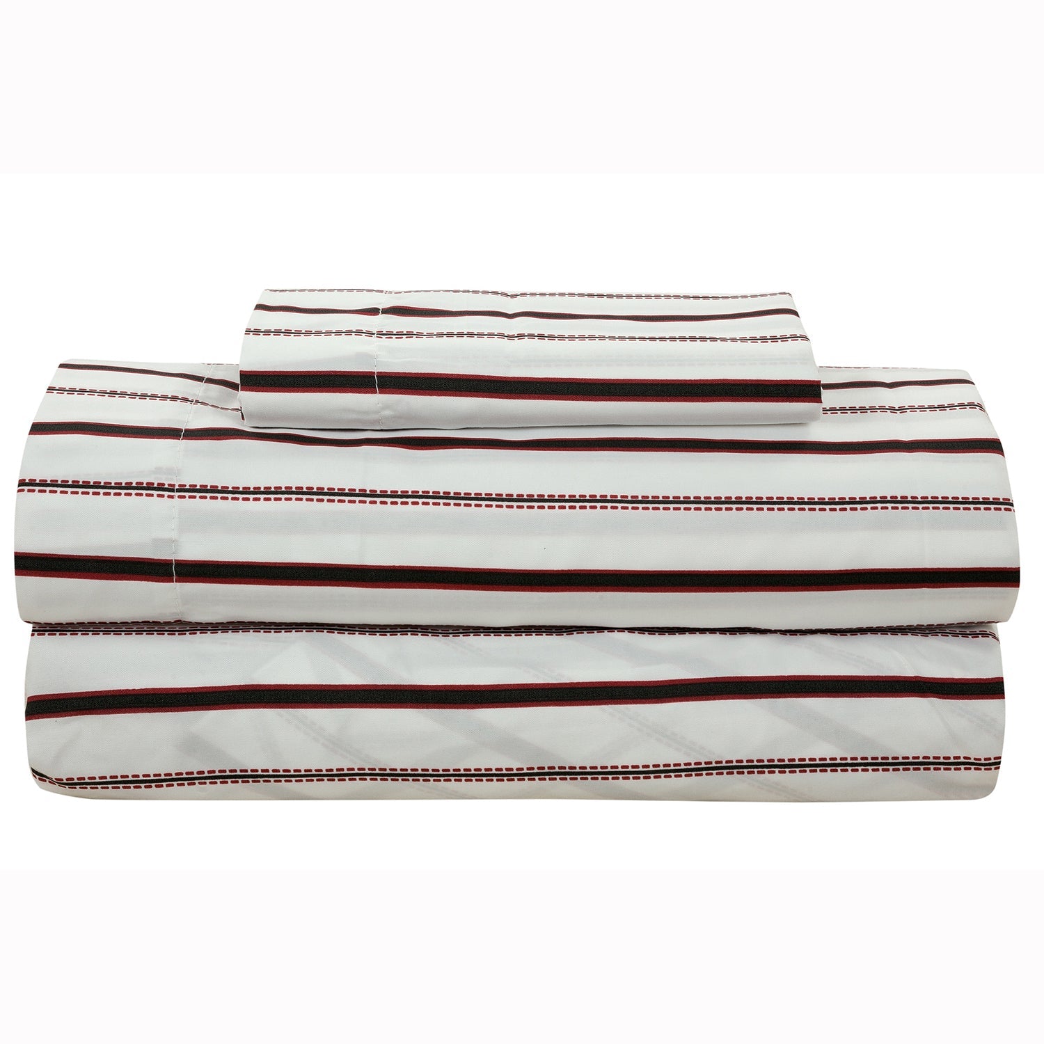 Brooklyn Flat Rugby Stripe Bed-in-a-Bag Set Supply