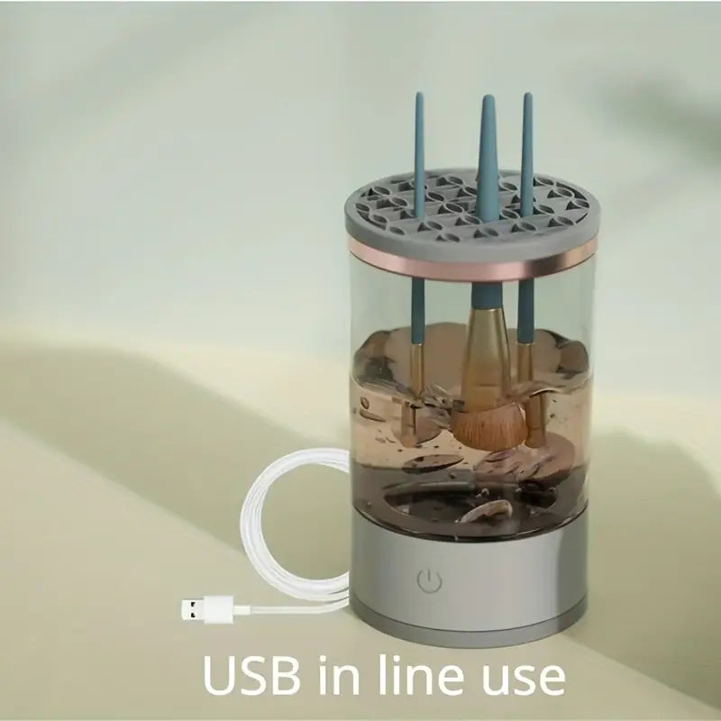 3-in-1 Automatic Makeup Brush Cleaning and Drying Stand Low Shipping Cheap Pice