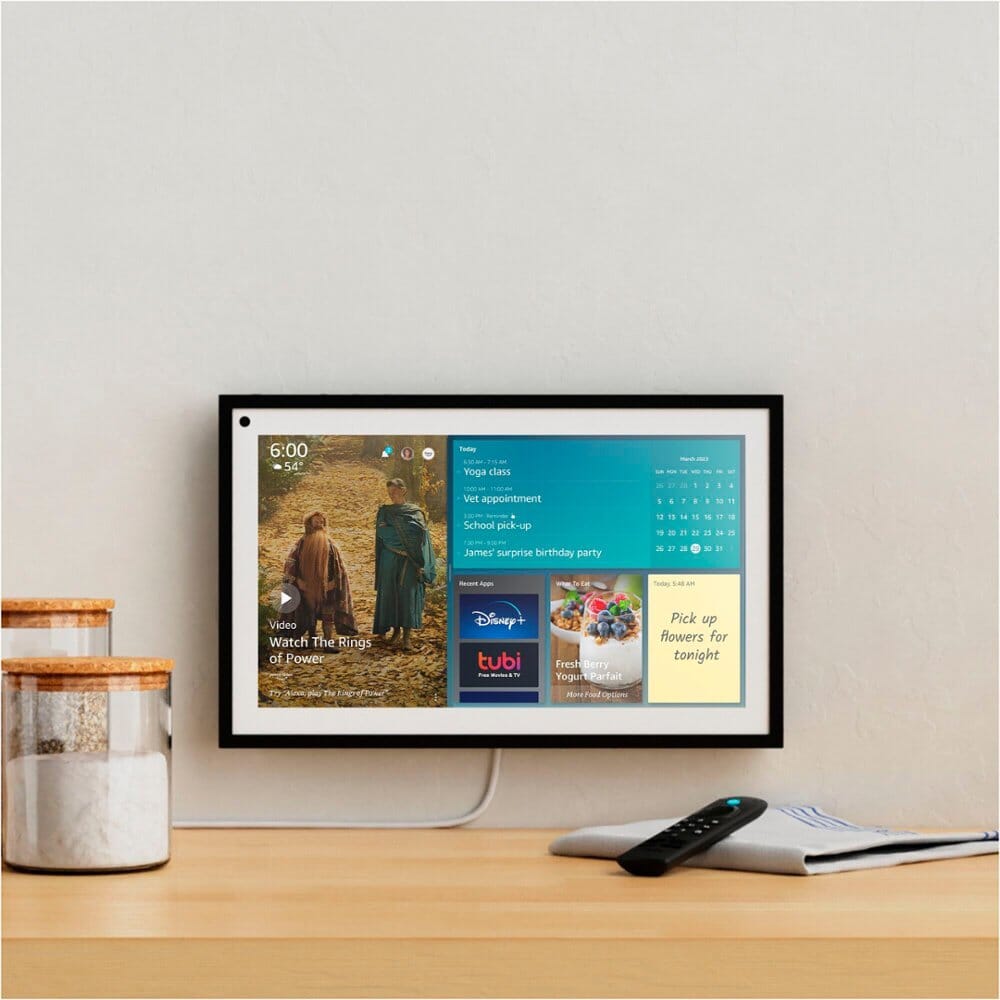 Amazon Echo Show 15 15.6 inch Smart Display with Alexa and Fire TV (Refurbished) Clearance 100% Guaranteed