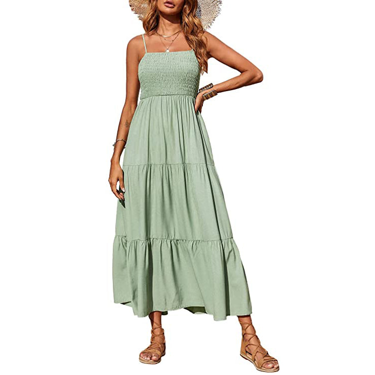 Women's Summer Boho Sleeveless Maxi Dress From China For Sale