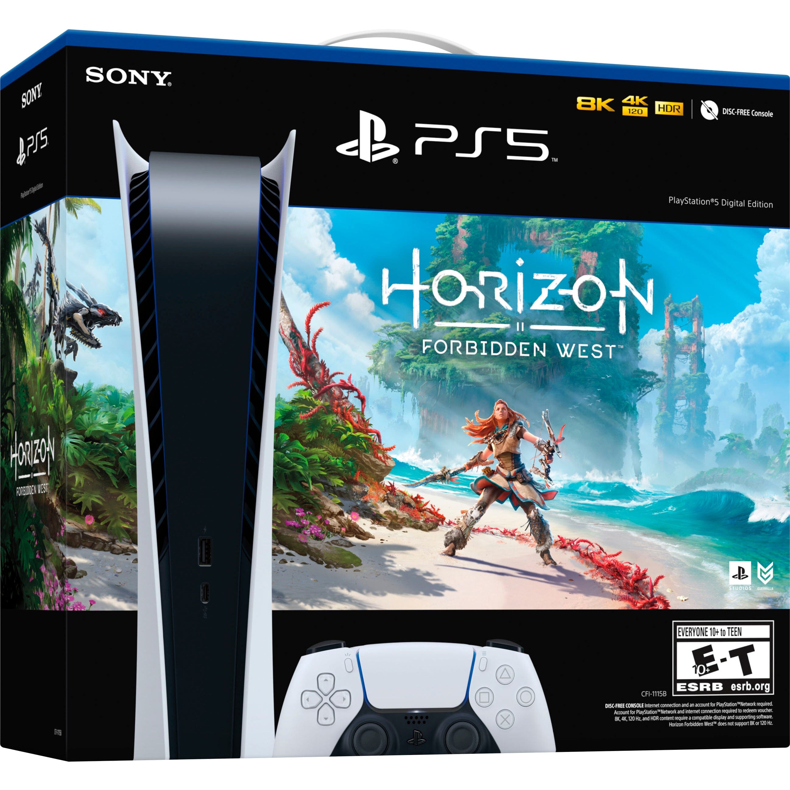 Sony PlayStation 5 Digital Edition – Horizon Forbidden West Bundle Clearance Find Great