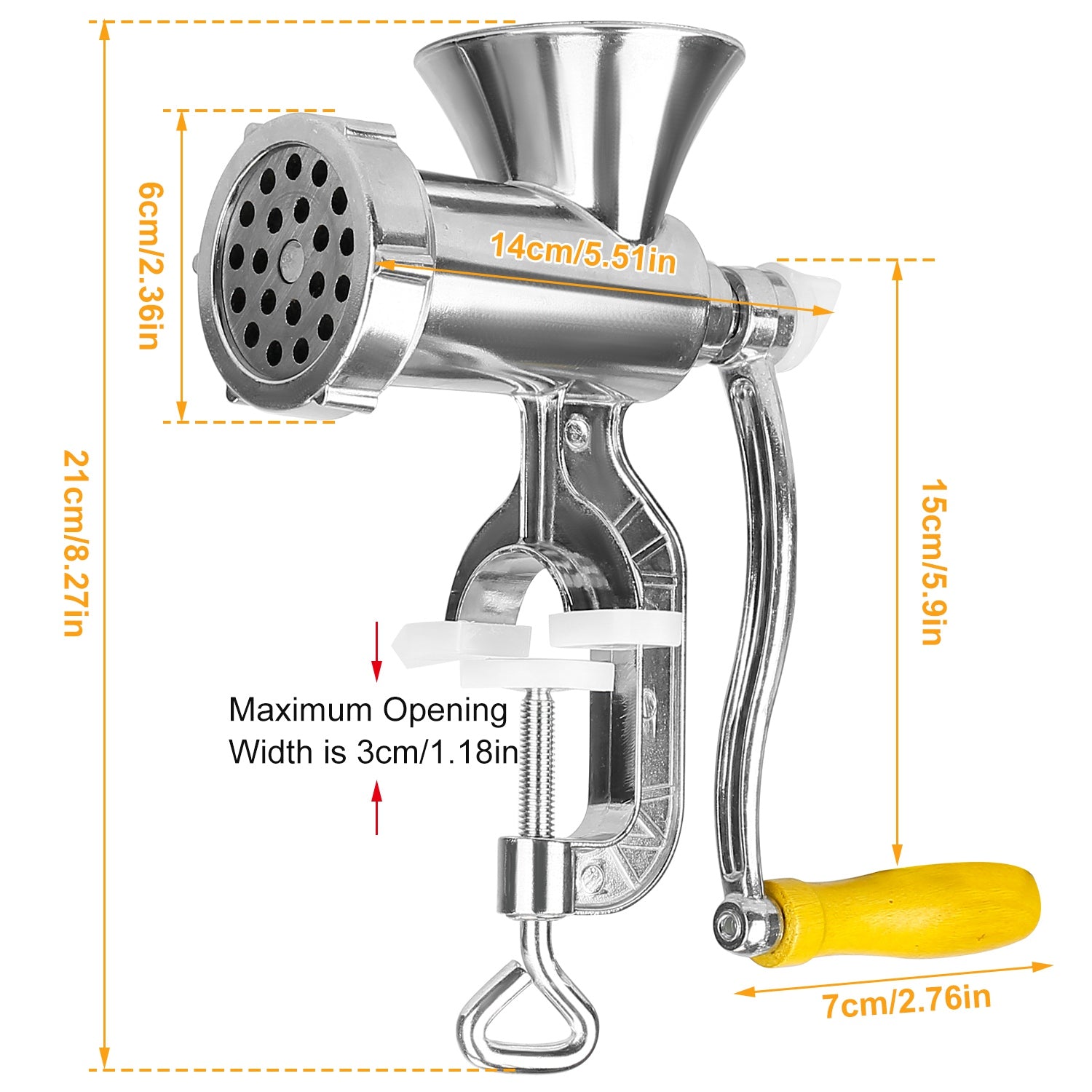 Heavy Duty Manual Meat Grinder Pictures For Sale