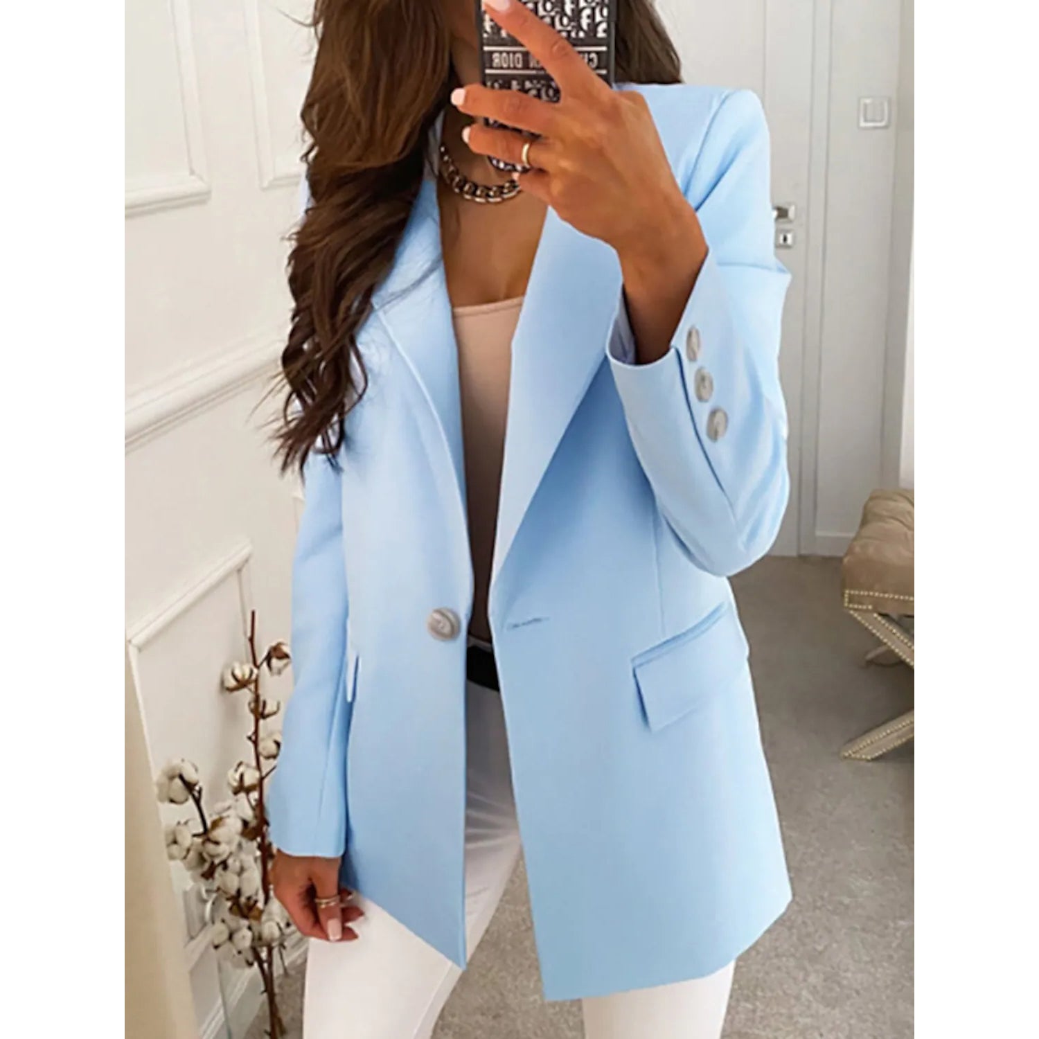 Women's Casual Long Sleeve Blazer Sast Sale Online