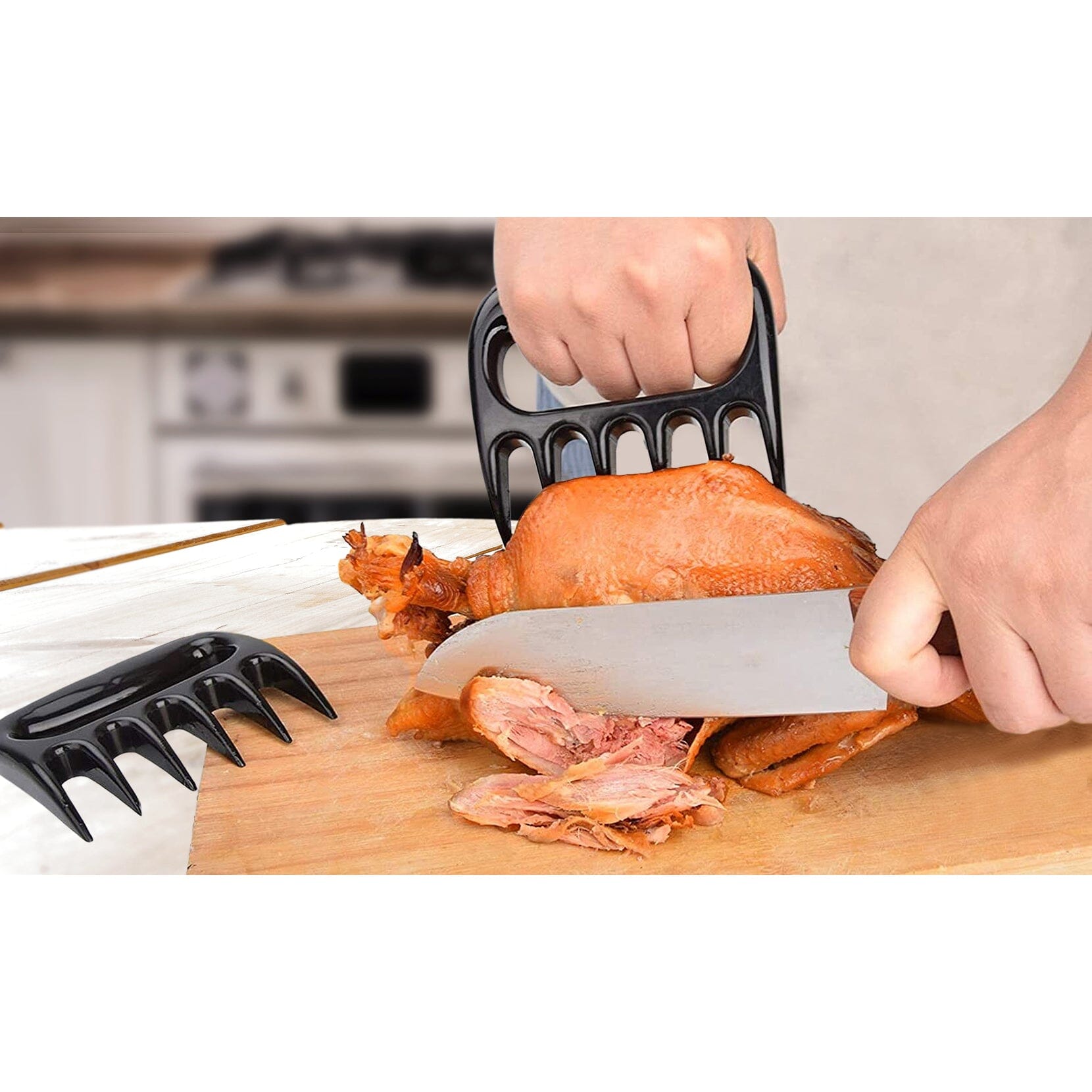 4-Pack: Meat Chicken Poultry Shredding Pulling Claws With Credit Card Free Shipping