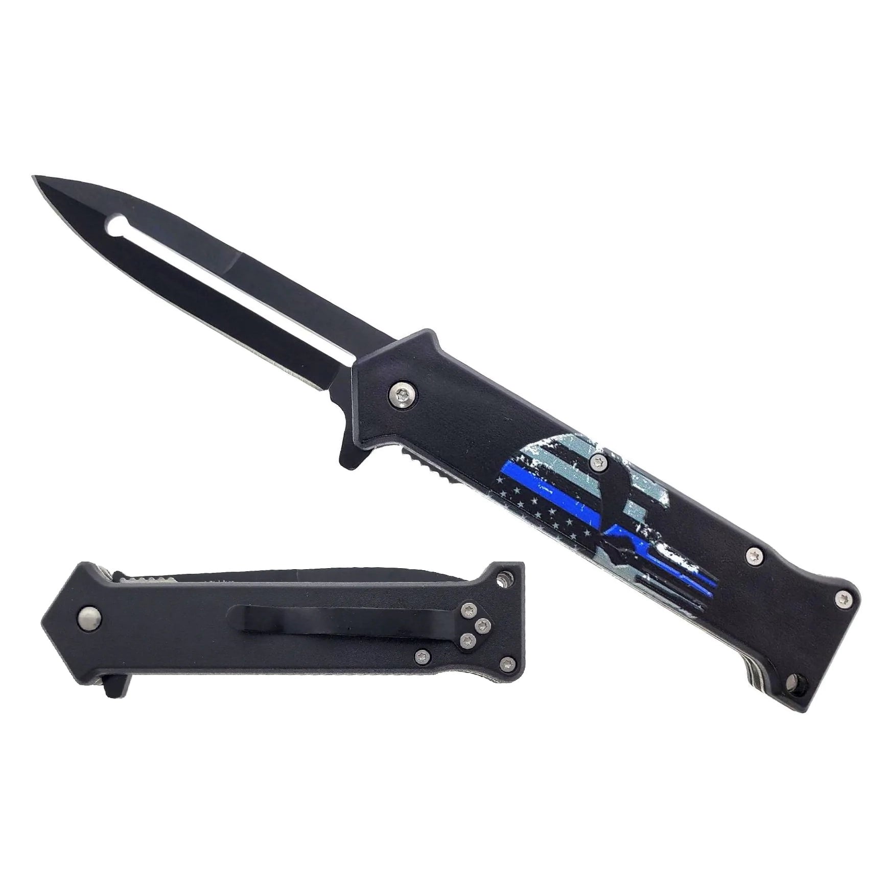 Stiletto Spring Assisted Steel Folding Knife 2025 New Sale Online